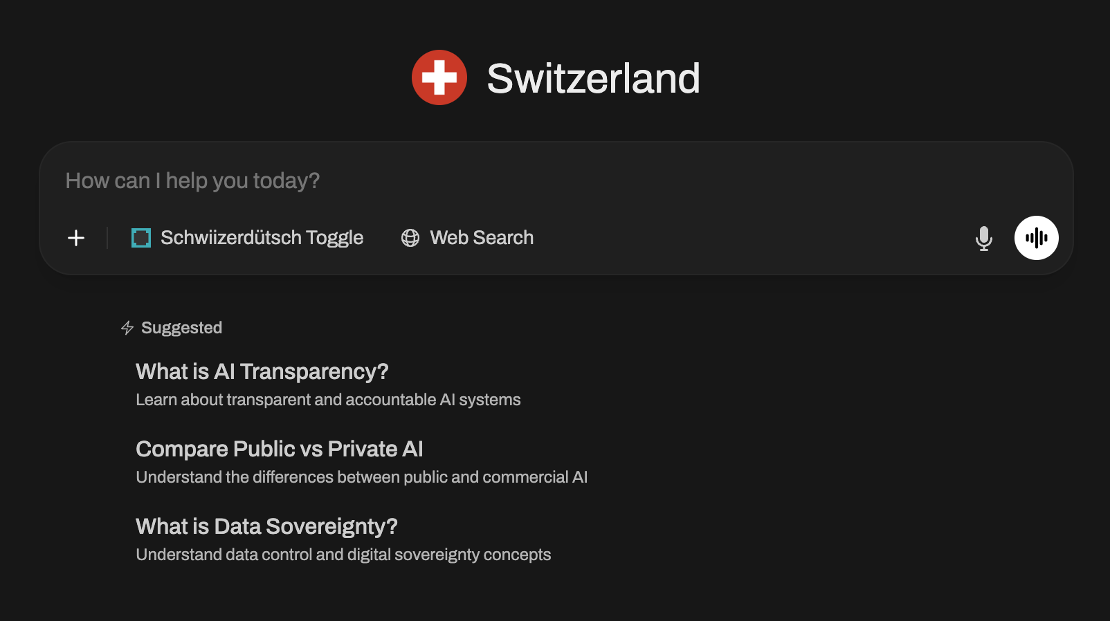 UI Switzerland